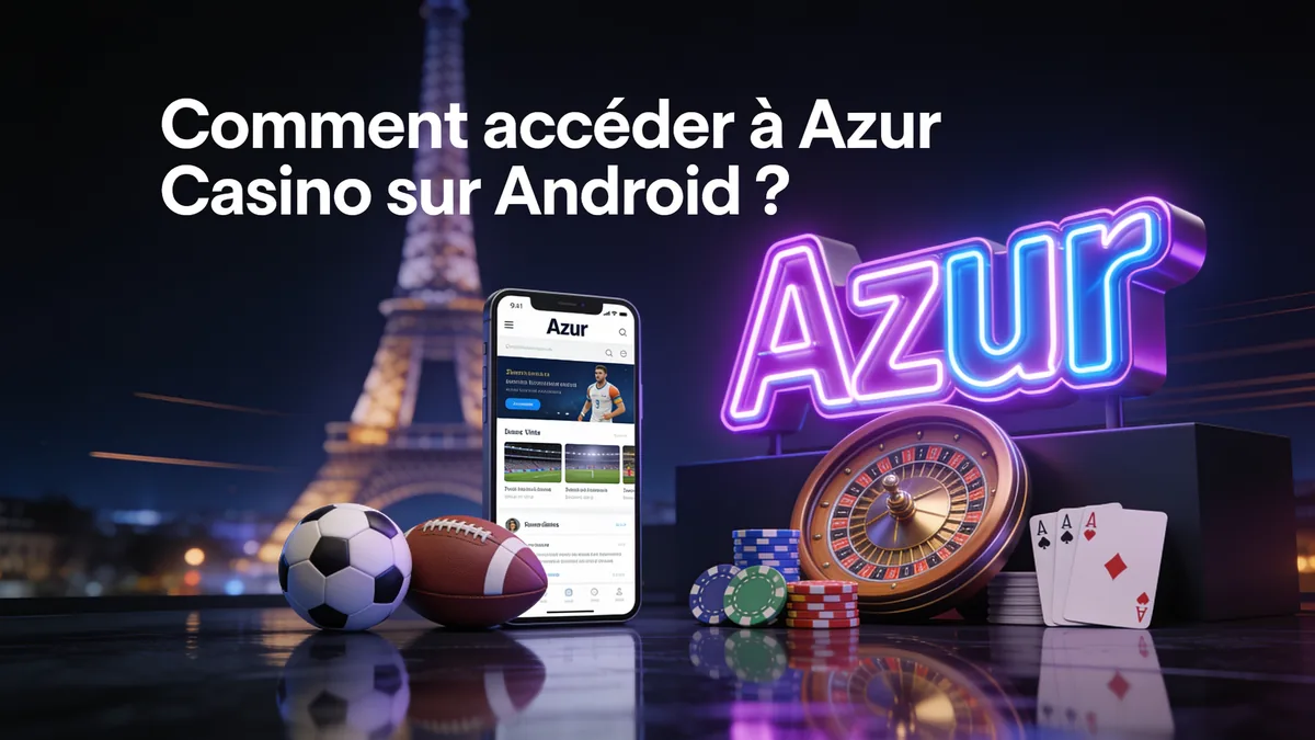 Comment accéder à Azur Casino sur Android ? pour les joueurs en France